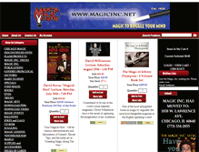 Tablet Screenshot of magicinc.net